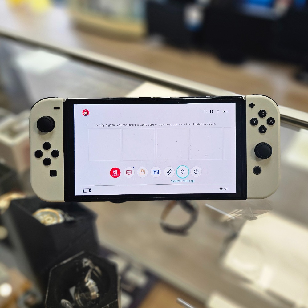 Pre-owned Nintendo Switch OLED (Console Only) - 64GB White - Own4Less